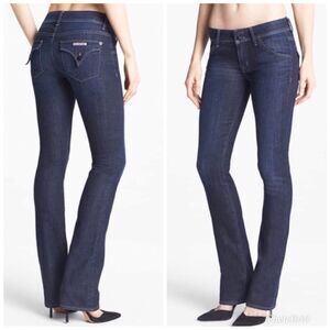 NWT Hudson Beth Midrise Baby Boot Jeans in Dark Wash Jets Size 32